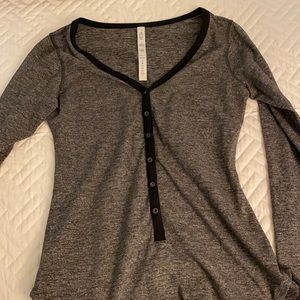 Lulu lemon gray Henley